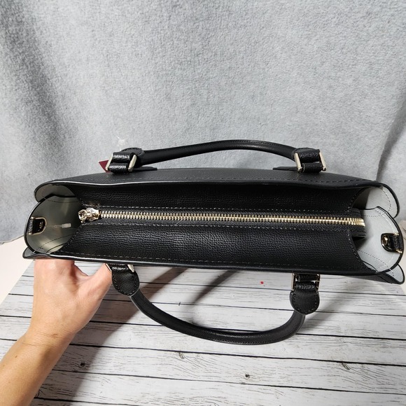 Kate Spade Large‎ Satchel Womens Black Darcy WKR00437 Handbag Tote Purse NWT - Picture 9 of 16